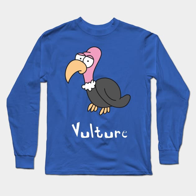 Vulture Long Sleeve T-Shirt by ptdoodles